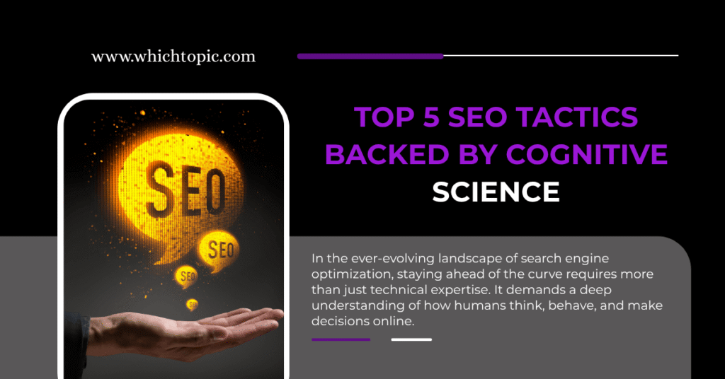 SEO tactics cognitive science