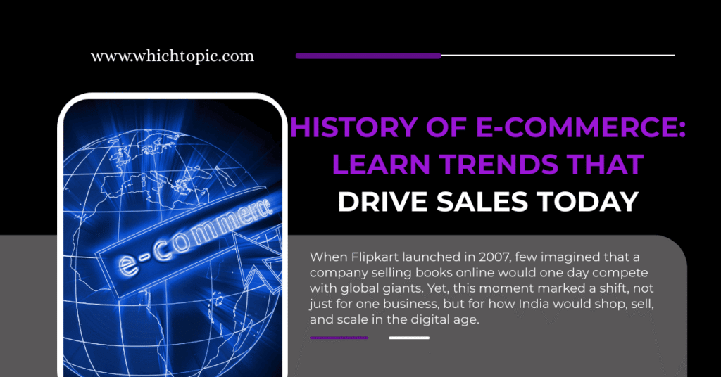 History of E-Commerce