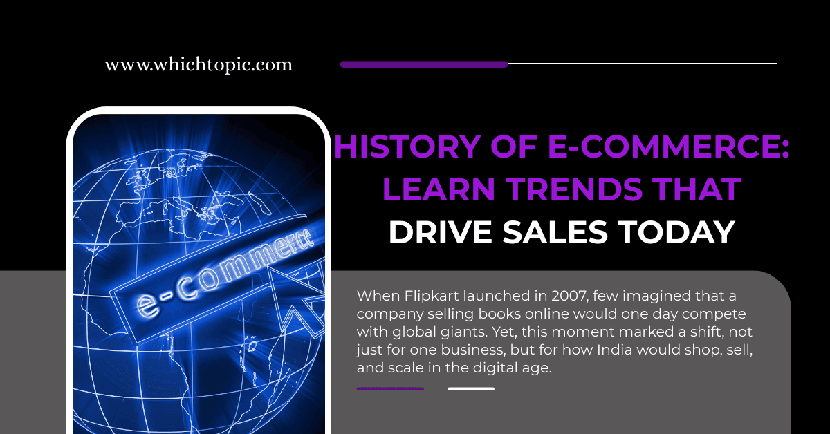 History of E-Commerce