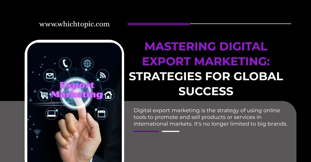 Digital Export Marketing